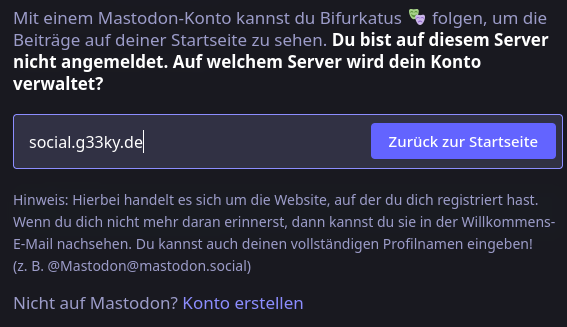 schlecht übersetzter Dialog in Mastodon