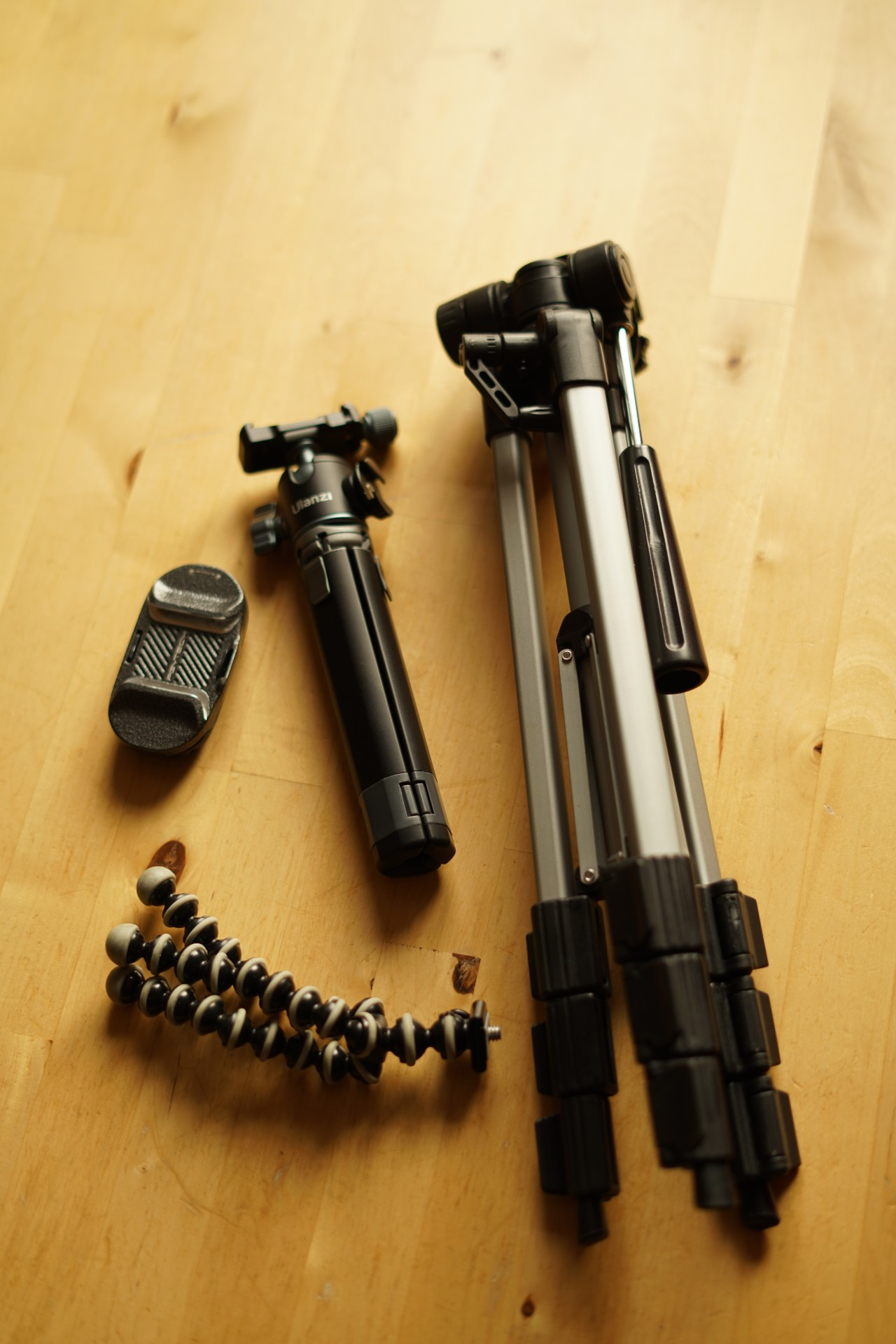 Alles nochmal zusammengefaltet auf Packmaß