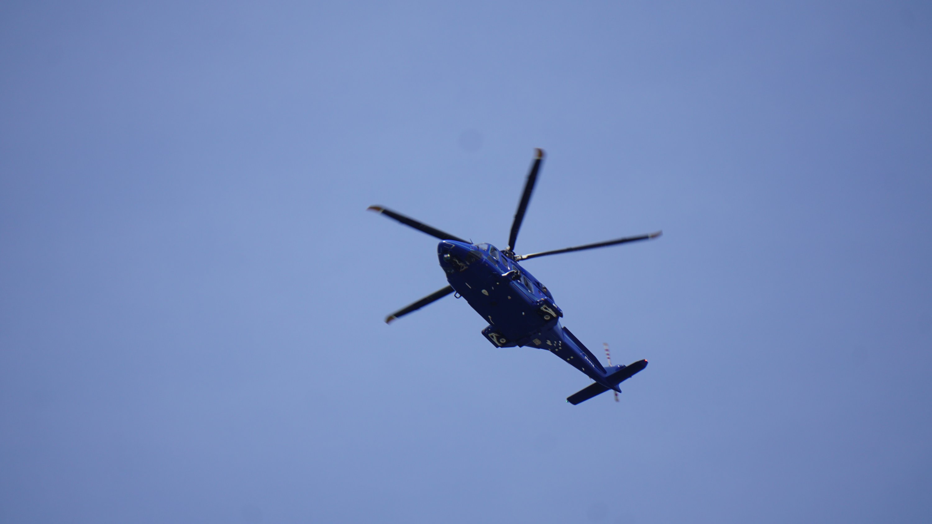 Selber Hubschrauber, frontaler 