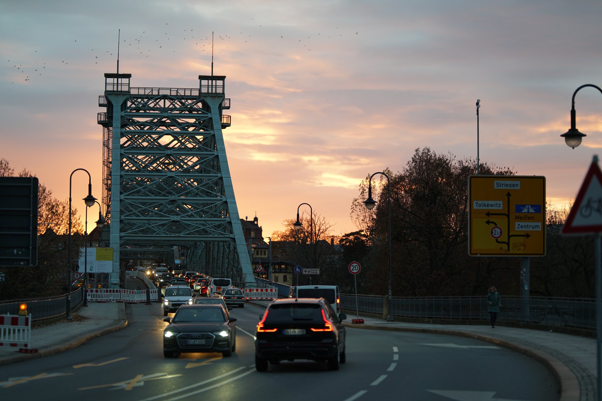 Andere PKW im selben Blick 